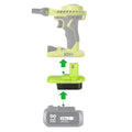 Mastercraft 20V (Blau) auf Ryobi 18V Batterieadapter