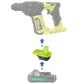 Metabo HPT 18V auf Ryobi 18V Batterieadapter