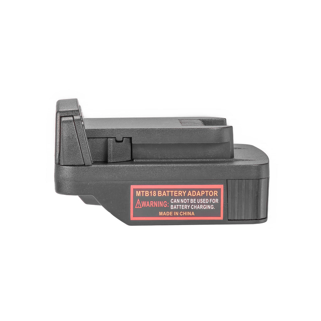 Metabo 18V CAS vers Milwaukee 18V Adaptateur de batterie