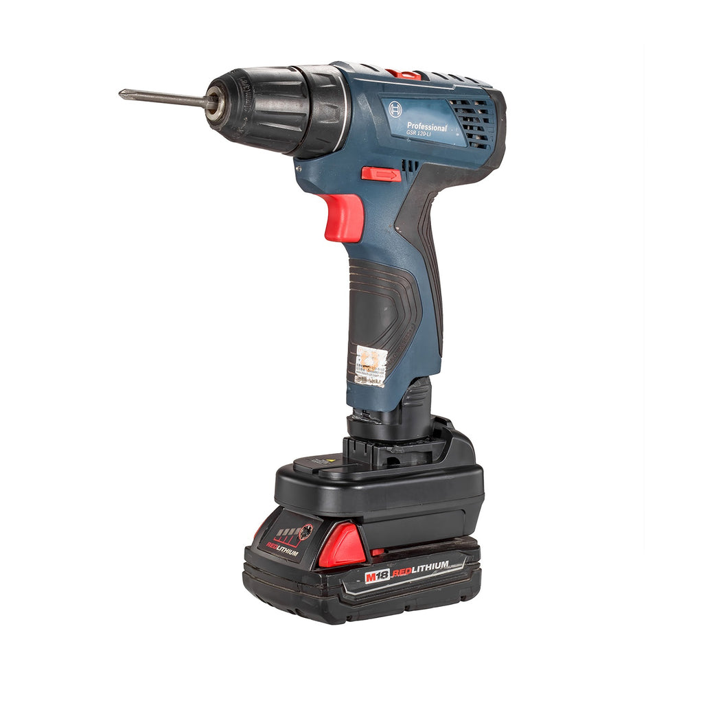 Milwaukee 18V auf Bosch 12V Batterieadapter