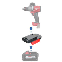 Charger l&#39;image dans la galerie, Milwaukee 18V à Black and Decker 18V Adaptateur de Batterie
