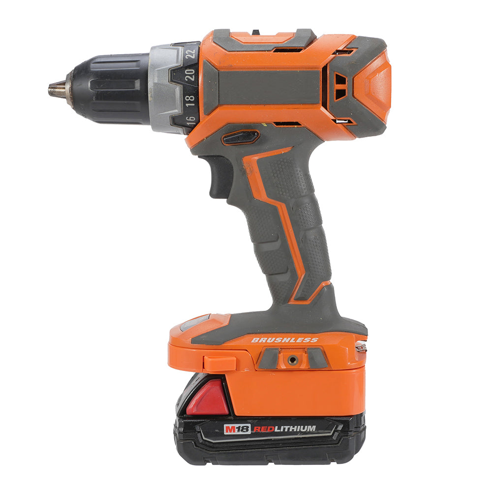 Milwaukee 18V auf RIDGID 18V Batterieadapter