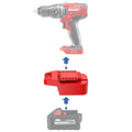 Milwaukee 18V auf Bauer 20V Batterieadapter