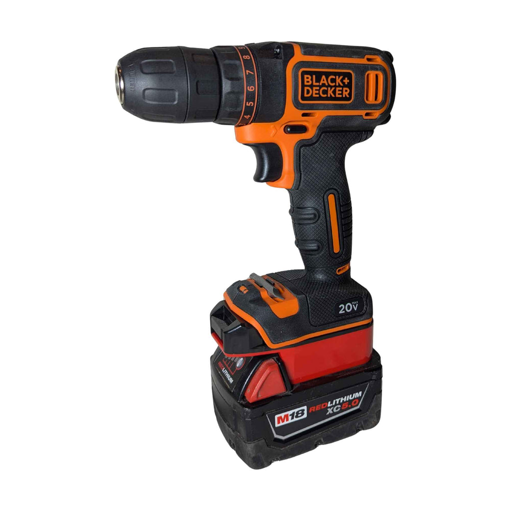 Milwaukee 18V auf Black and Decker 20V Batterieadapter