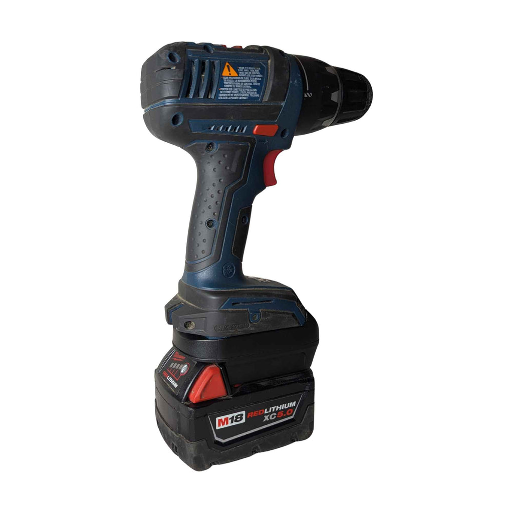 Milwaukee 18V to Bosch (Blue) 18V Battery Adapter