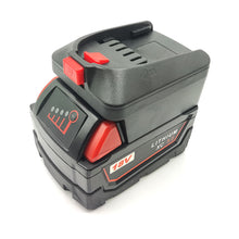 Load image into Gallery viewer, Milwaukee 18V to Bosch (Green) 18V Battery Adapter
