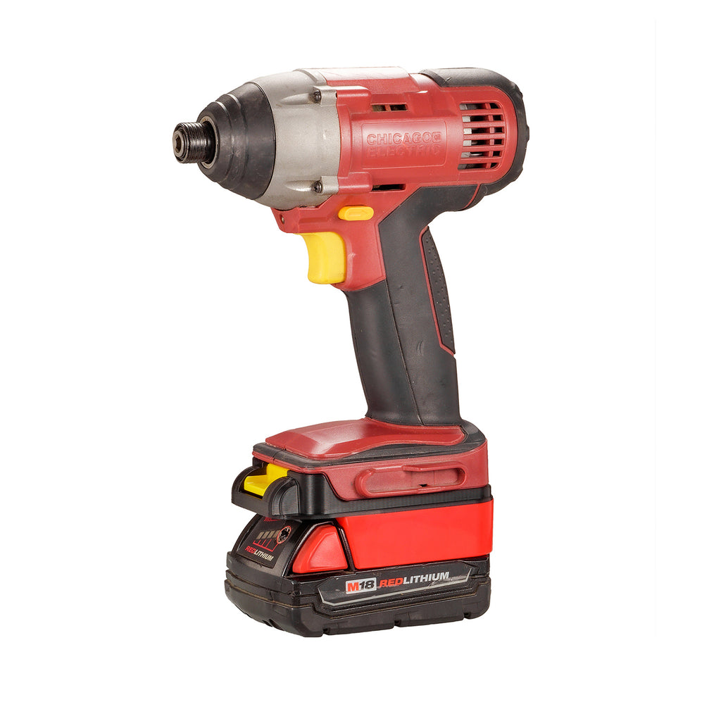 Milwaukee 18V to Chicago Electric 18V Battery Adapter