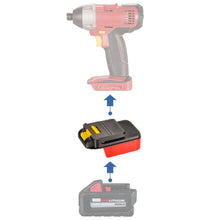 Lade das Bild in den Galerie-Viewer, Milwaukee 18V zu Chicago Electric 18V Batterieadapter
