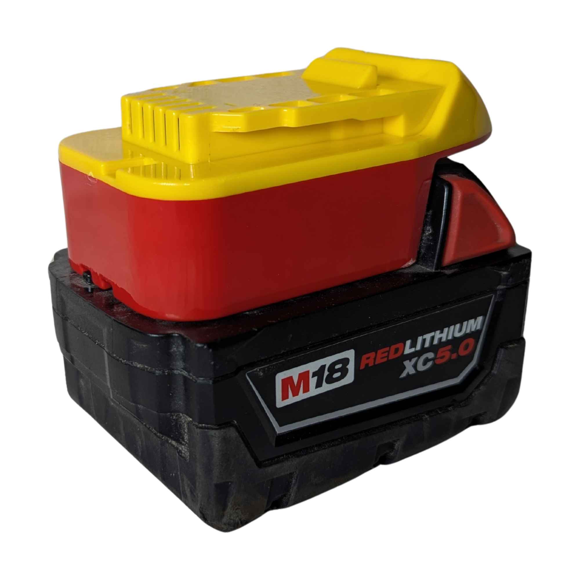 Milwaukee 18V auf DeWalt 20V Batterieadapter