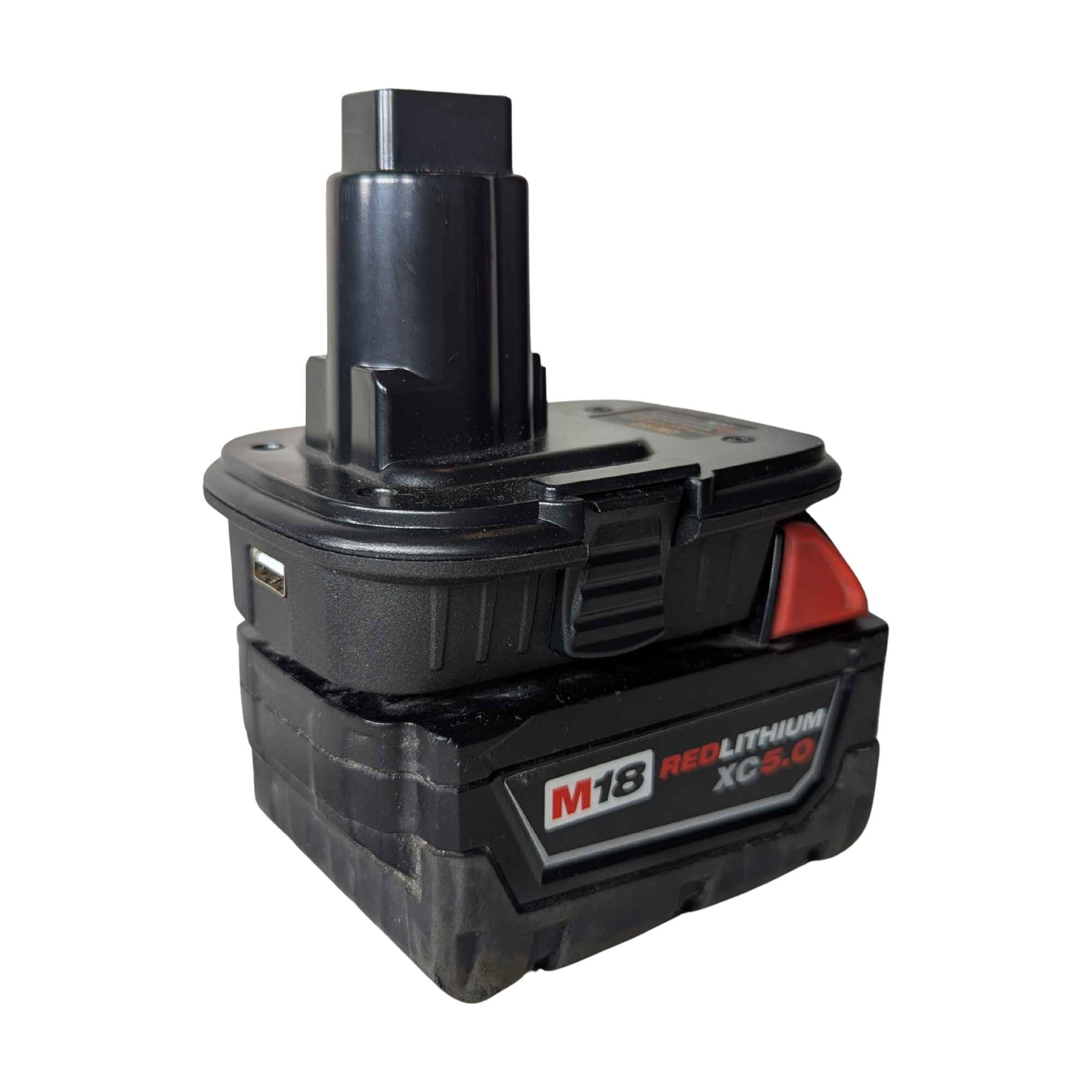 Milwaukee 18V auf DeWalt 18V Batterieadapter