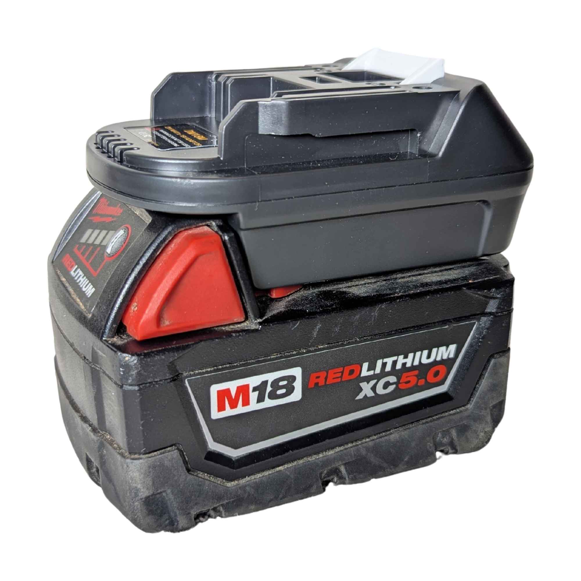 Milwaukee 18V auf Makita 18V Akkuadapter