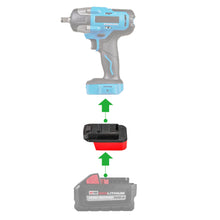 Load image into Gallery viewer, Milwaukee 18V to Mastercraft 20V (Blue) Battery Adapter
