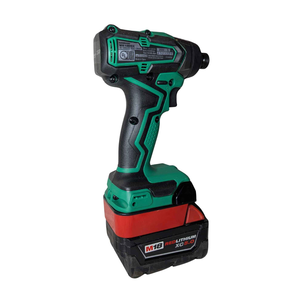 Milwaukee M18 auf Metabo HPT 18V Akkuadapter