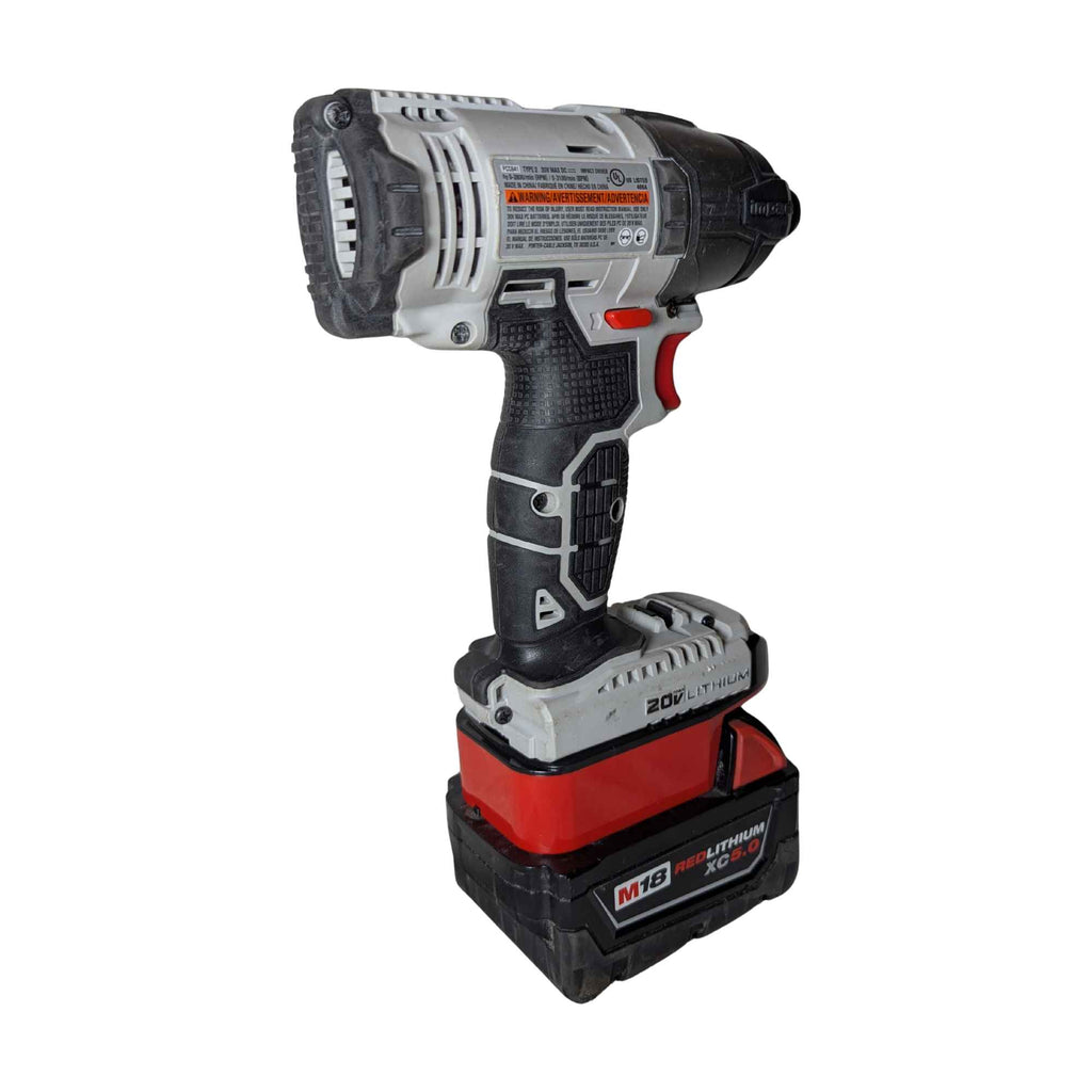 Milwaukee M18 auf Porter Cable 20V Akkuadapter