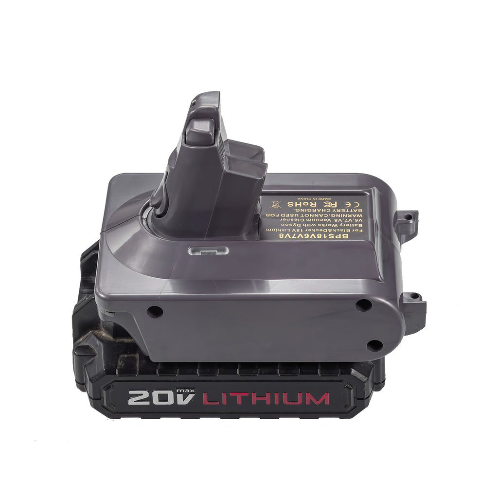Porter Cable 20V auf Dyson V7 Akkuadapter