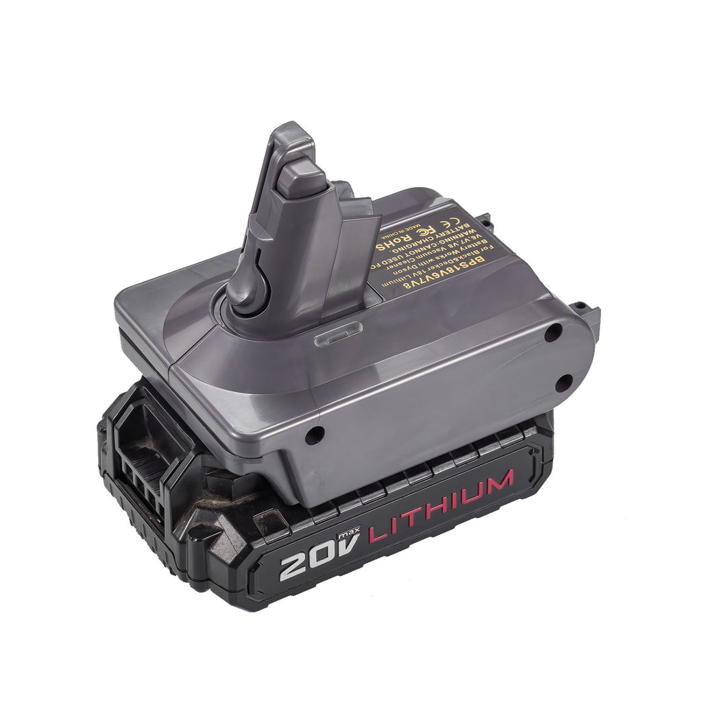 Porter Cable 20V auf Dyson V8 Akkuadapter