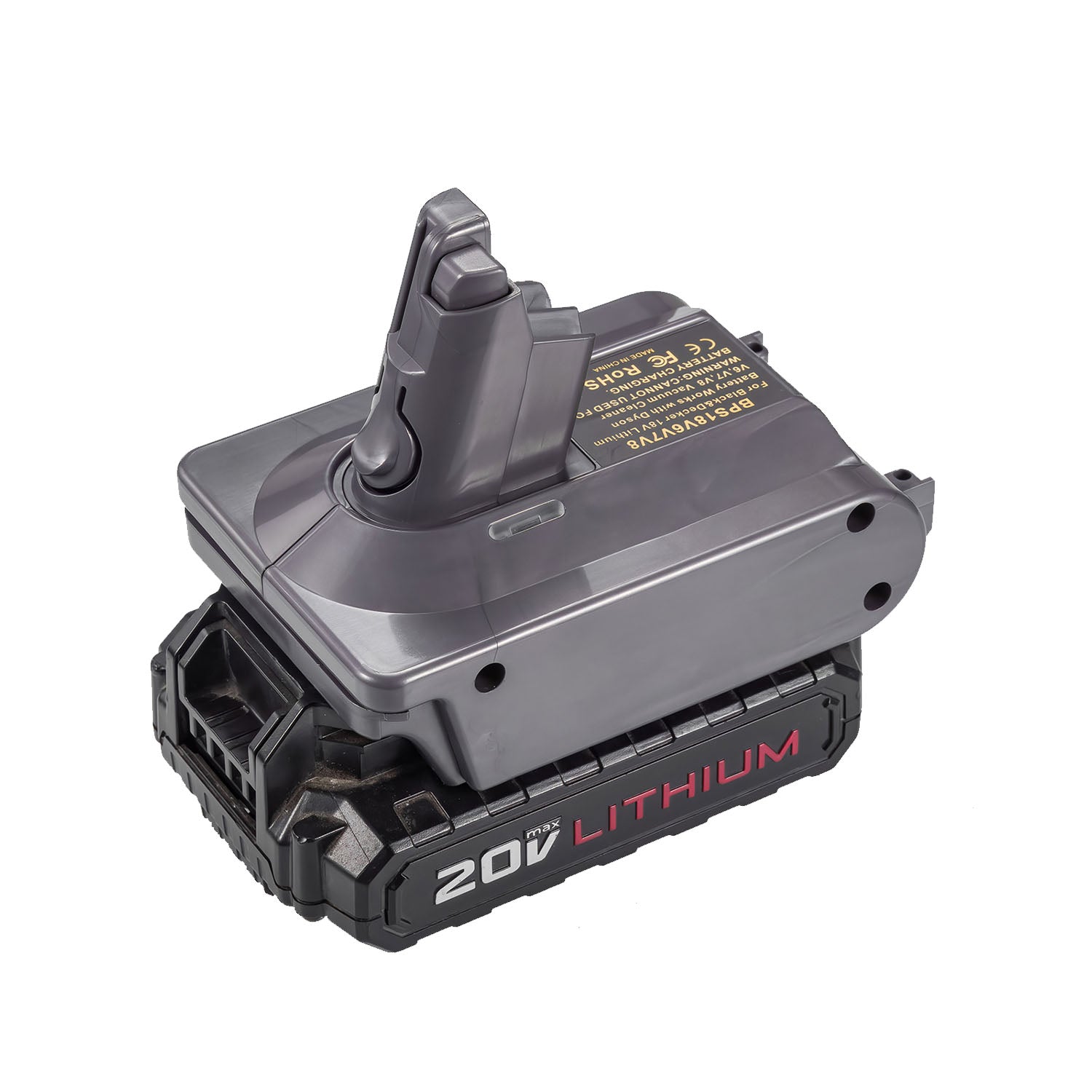 Porter Cable 20V auf Dyson V8 Akkuadapter