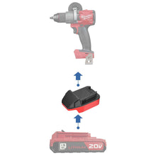 Lade das Bild in den Galerie-Viewer, Porter Cable 20V auf Milwaukee 18V Batterieadapter
