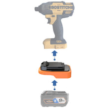 Load image into Gallery viewer, RIDGID 18V to Bostitch 18V Battery Adapter
