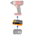 RIDGID 18V to Chicago Electric 18V Battery Adapter