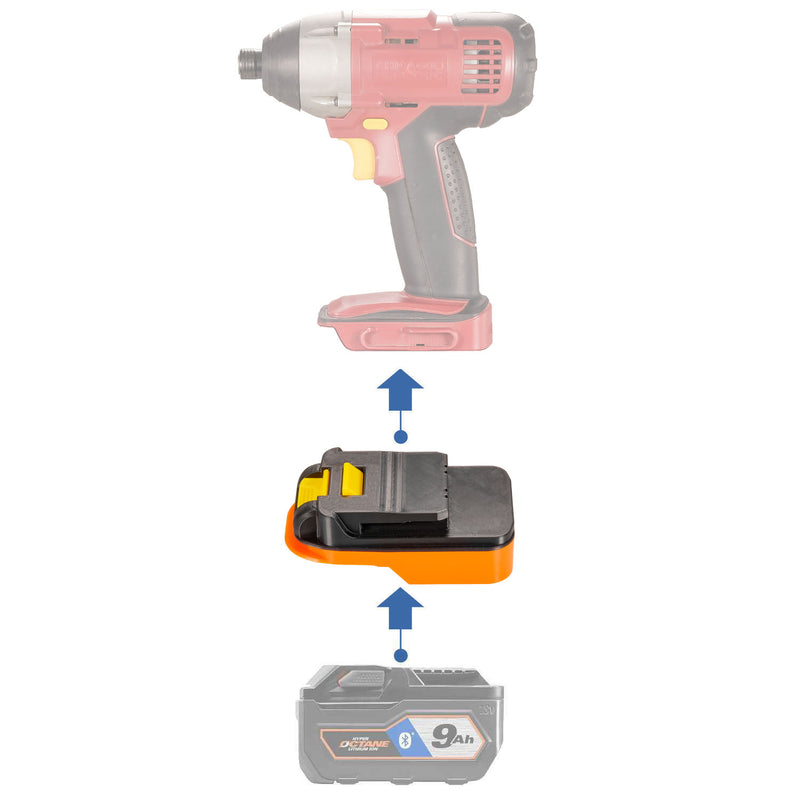 VBESTLIFE Adaptateur de convertisseur de batterie Adaptateur de