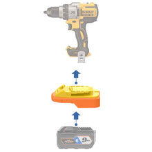 Charger l&#39;image dans la galerie, RIDGID 18V à DeWalt 20V Adaptateur de Batterie (ABS)
