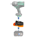 Adaptateur de batterie RIDGID 18V vers Hikoki 18V