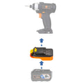 Adaptateur de batterie RIDGID 18V vers WEN 20V