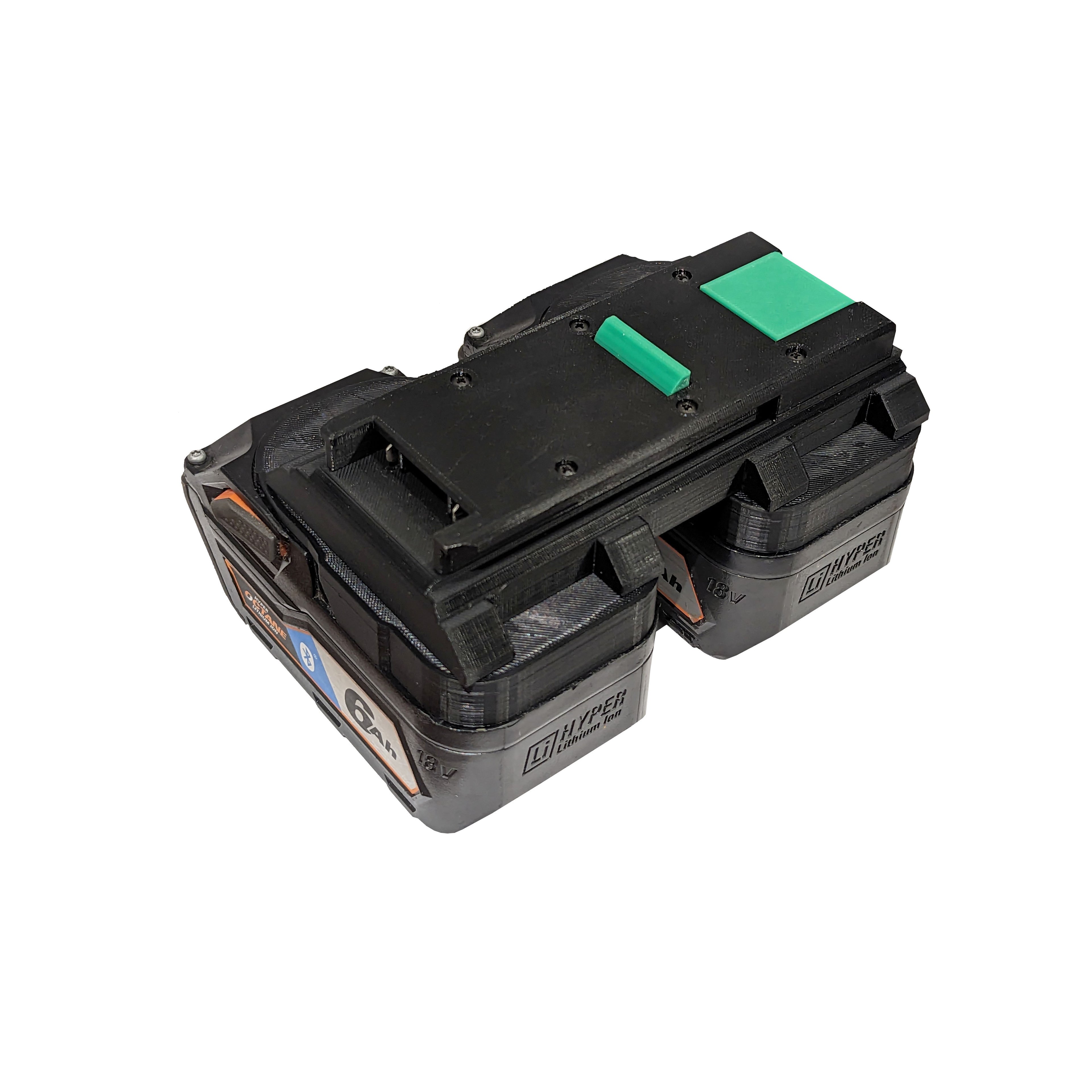 RIDGID 18V to Ryobi 40V Battery Adapter