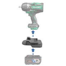 Lade das Bild in den Galerie-Viewer, RIDGID 18V zu Hikoki 18V Batterieadapter
