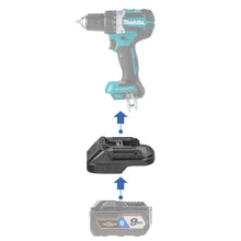 Load image into Gallery viewer, RIDGID 18V to Makita 18V Battery Adapter (ABS)
