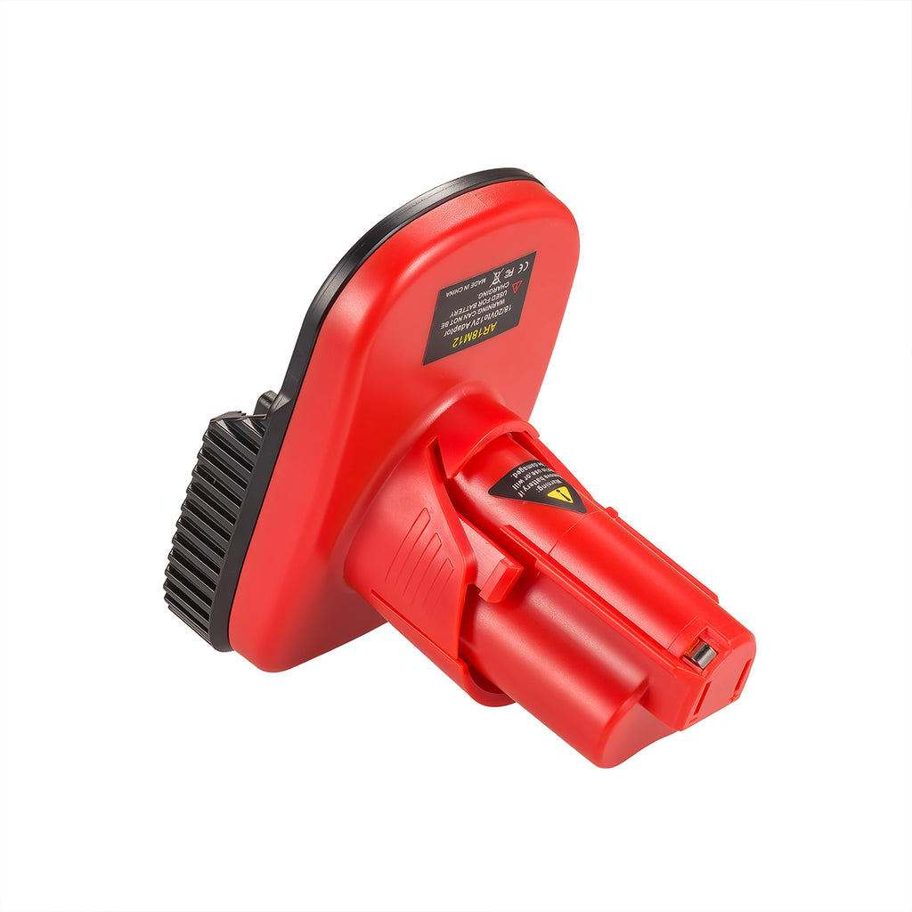 Ridgid 18V auf Milwaukee 12V Akkuadapter