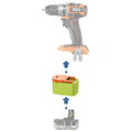 Ryobi 18V ONE+ auf AEG 18V Akkuadapter