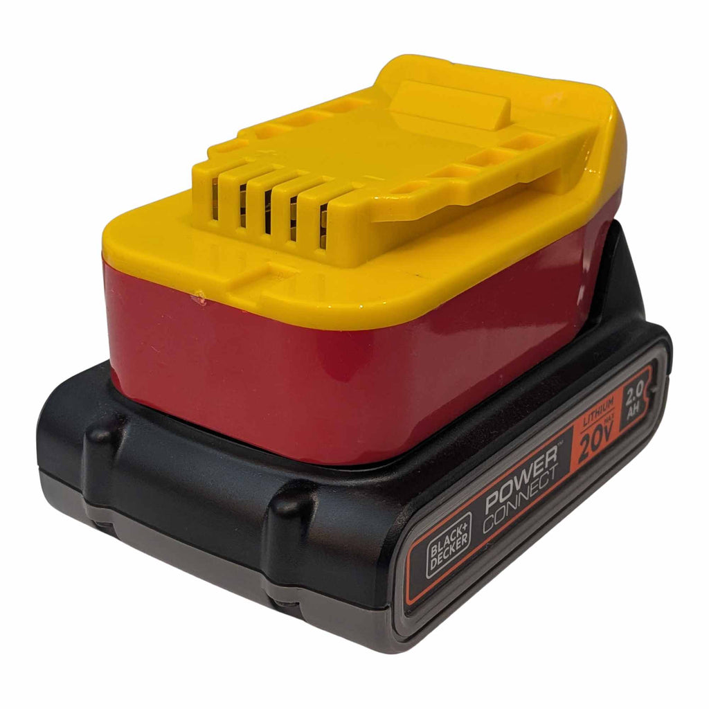 Black and Decker 20V to DeWalt 20V Battery Adapter