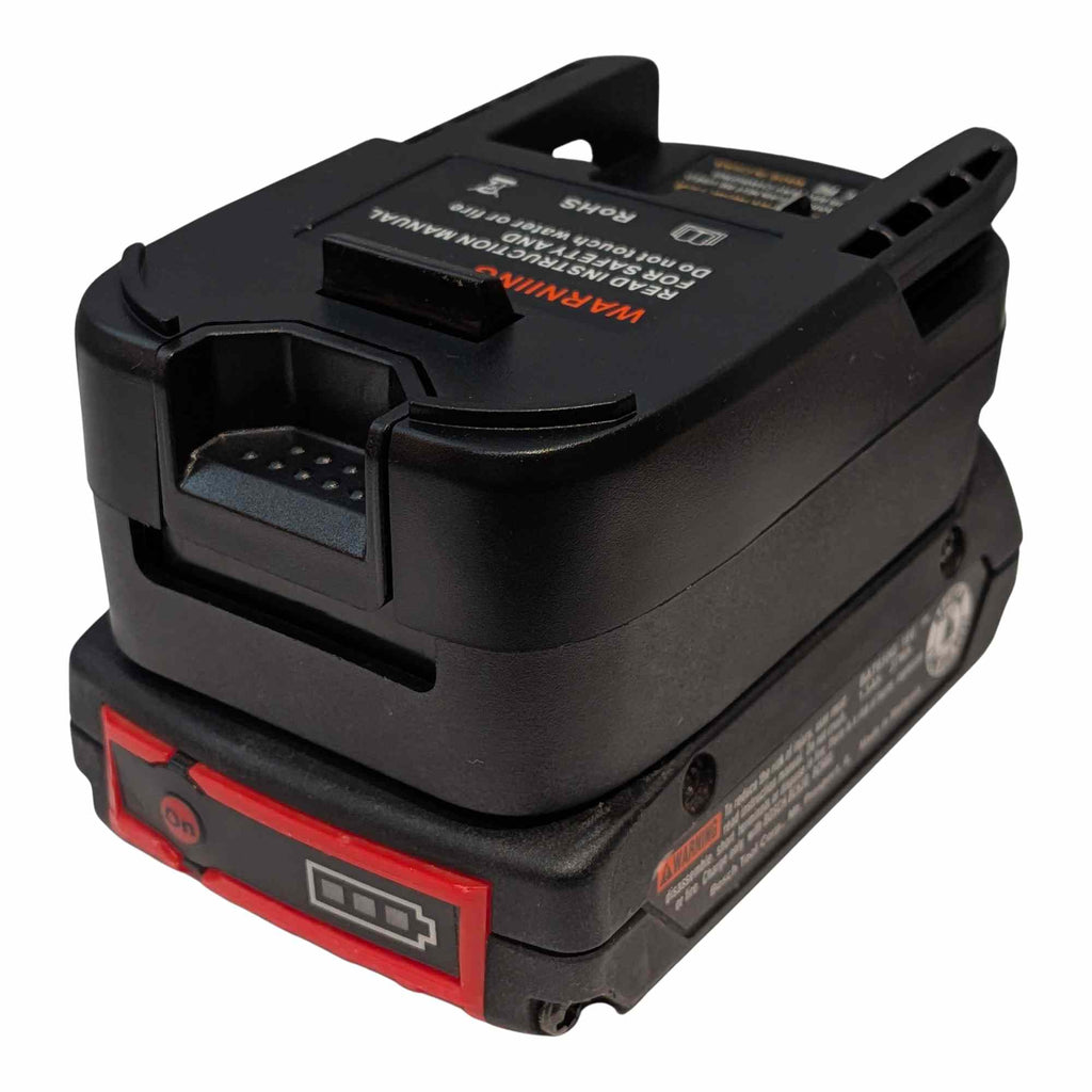 Bosch 18V GBA (Blau) auf AEG 18V Akkuadapter