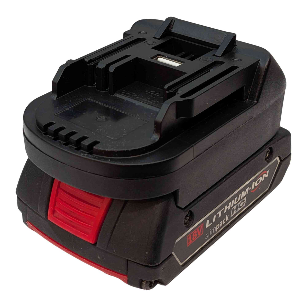 Bosch 18V GBA (Blau) auf Makita 18V LXT Akkuadapter