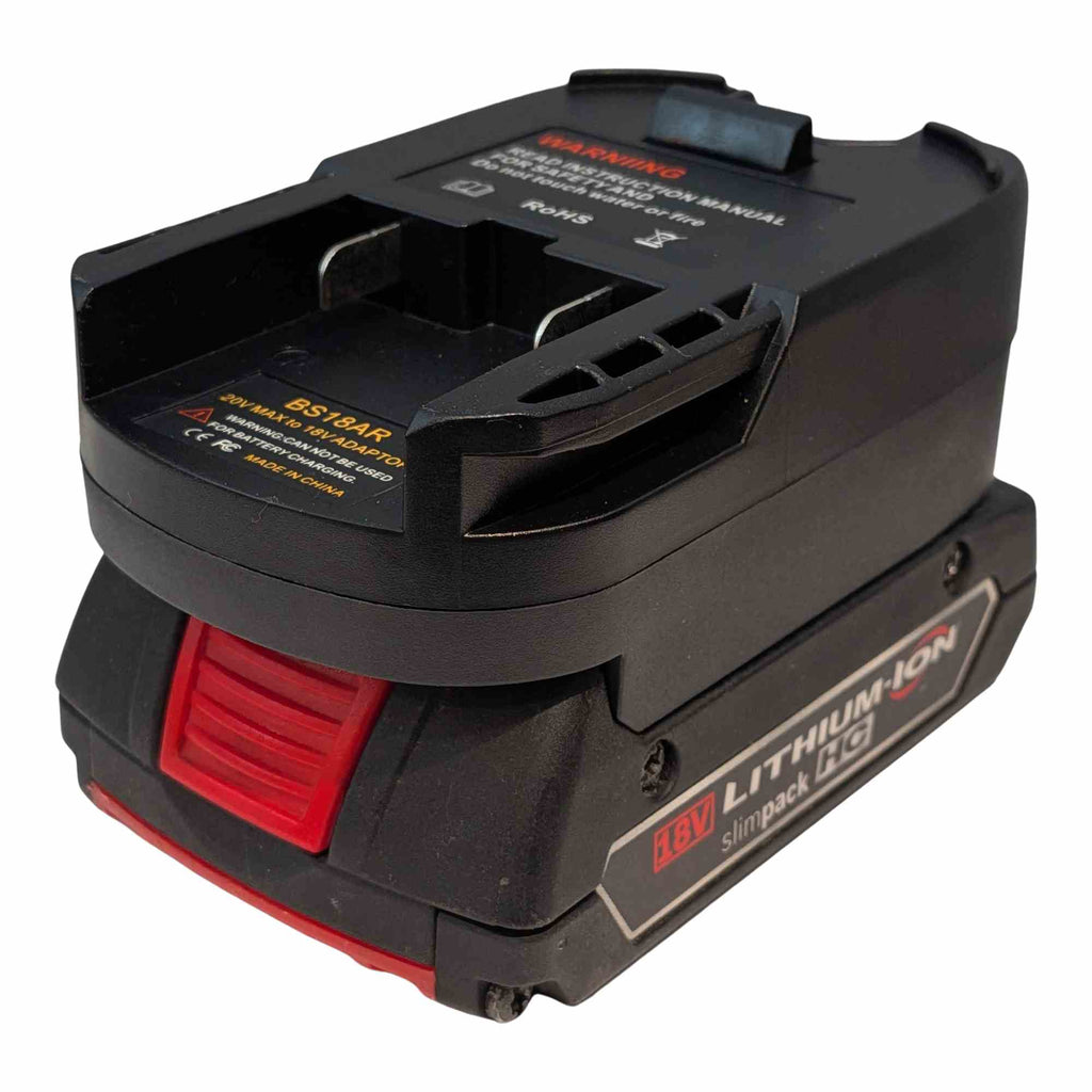 Bosch 18V GBA (Blau) auf RIDGID 18V Akkuadapter