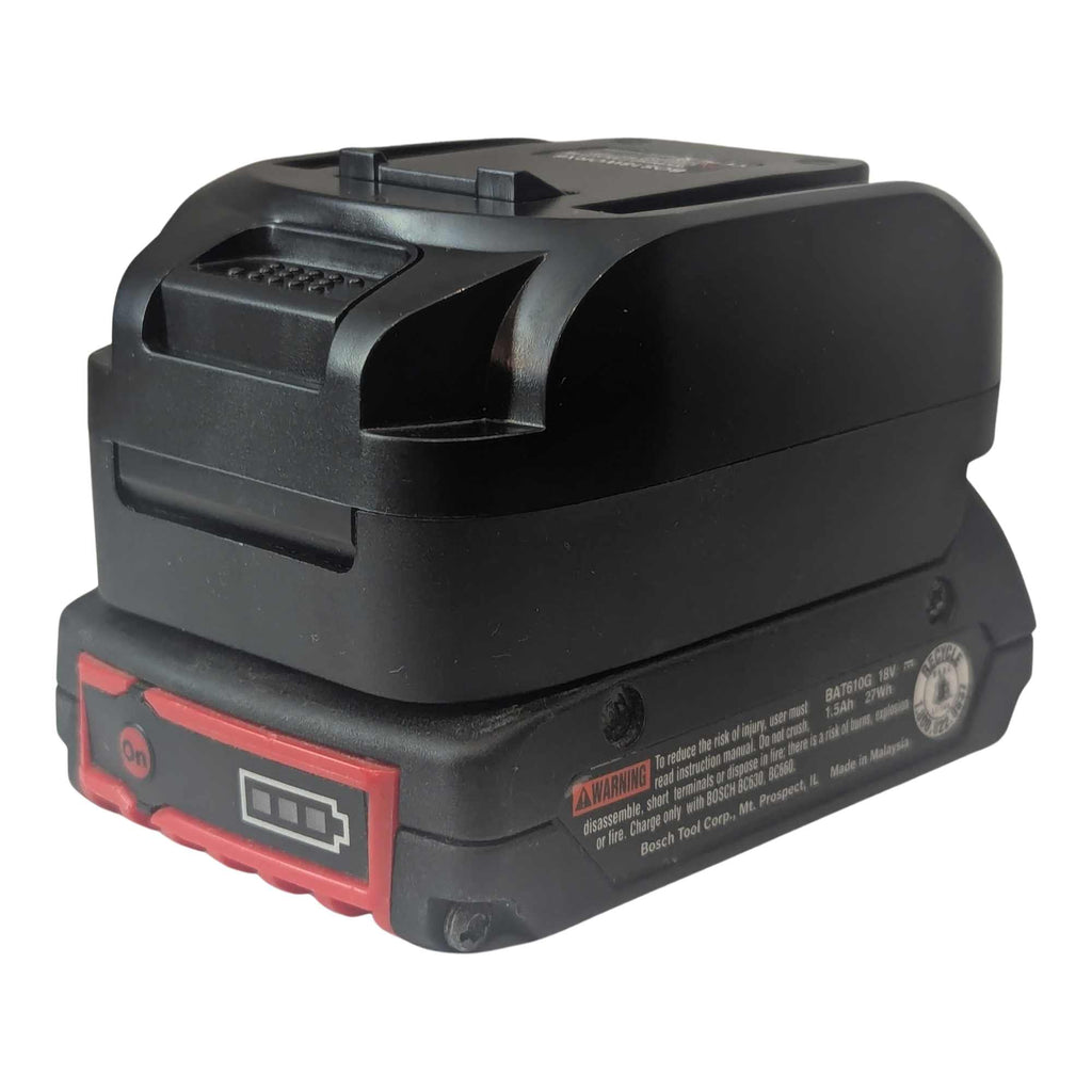 Bosch 18V GBA (Blau) auf WORX 20V PowerShare (Orange) Akkuadapter