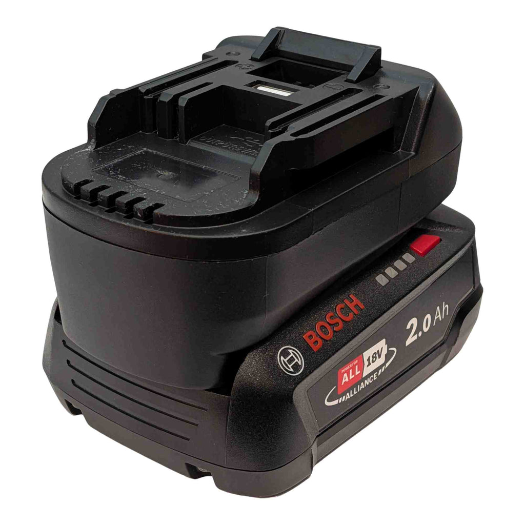 Bosch (Blue) 18V to Makita 18V Battery Adapter