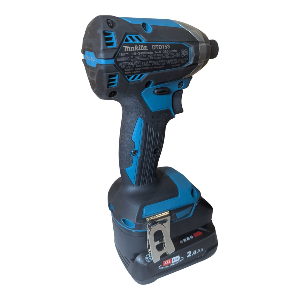 Bosch (Blue) 18V to Makita 18V Battery Adapter