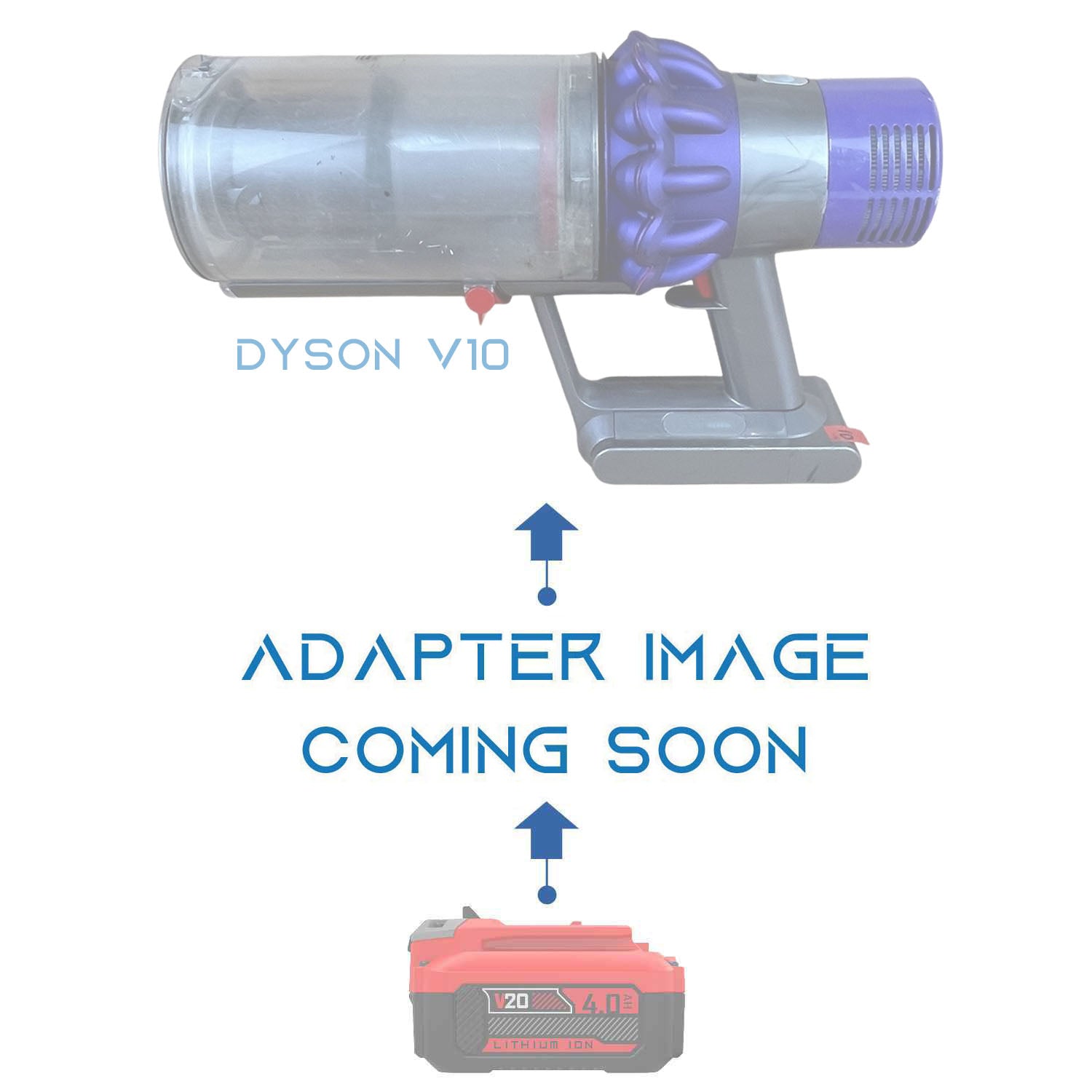 Craftsman 20V auf Dyson V10 Akkuadapter