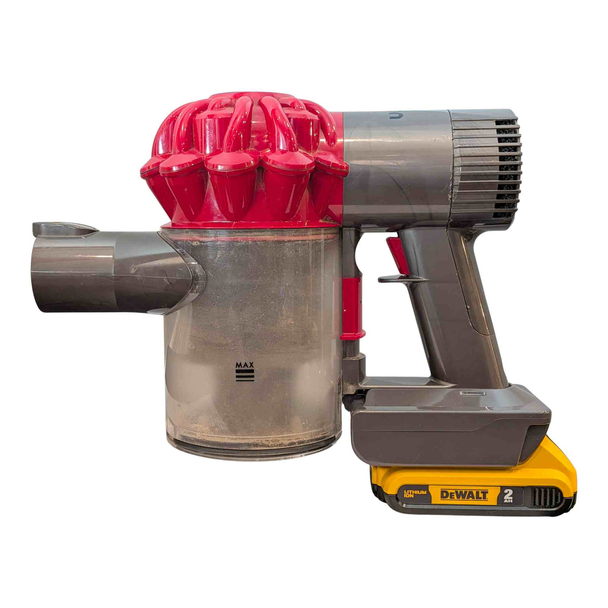 DeWalt 20V MAX auf Dyson V6 Akkuadapter