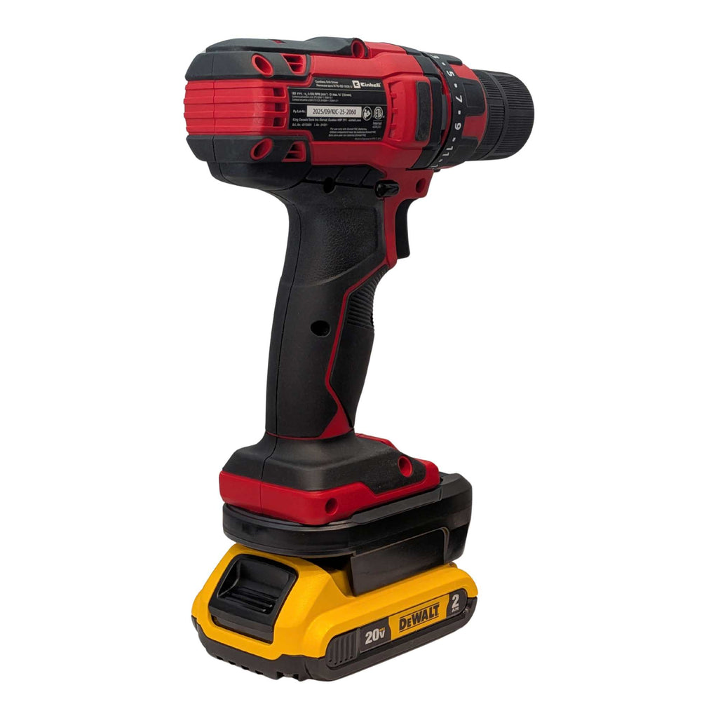 DeWalt 20V MAX auf Einhell 18V PXC Akkuadapter