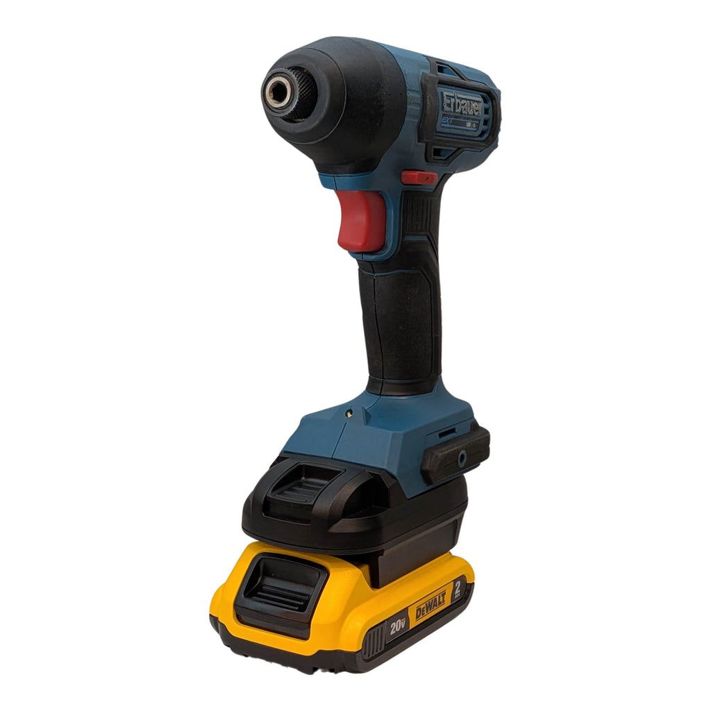 DeWalt 20V MAX auf Erbauer 18V EXT Akkuadapter