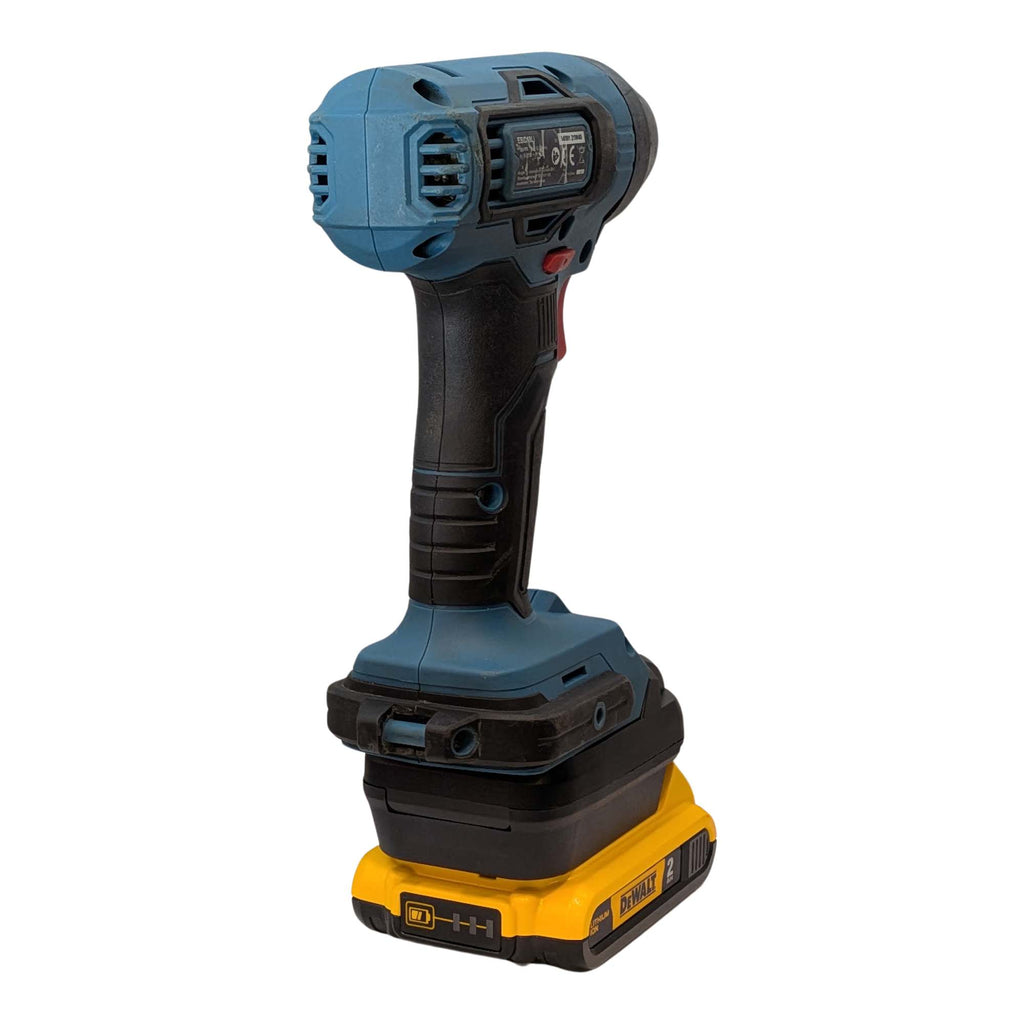 DeWalt 20V MAX auf Erbauer 18V EXT Akkuadapter