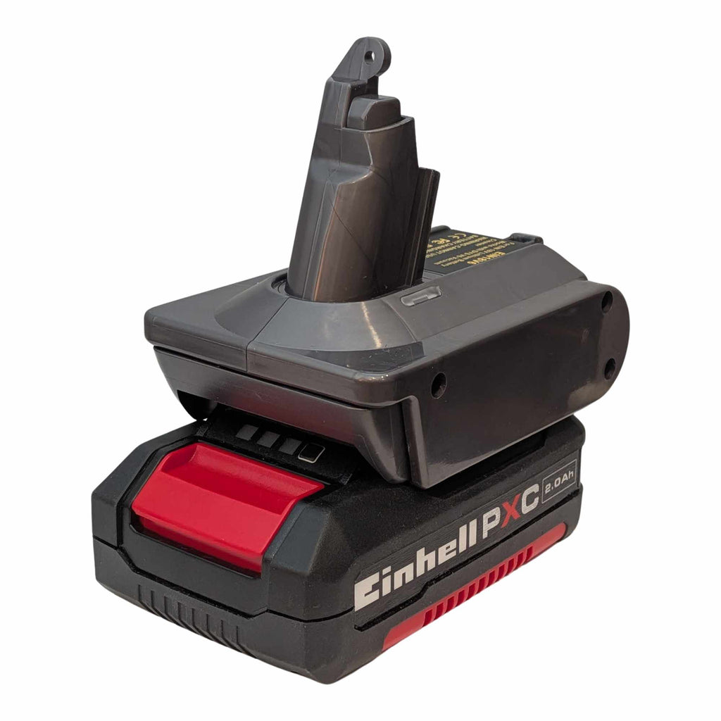 Einhell PXC 18V to Dyson V6 Battery Adapter