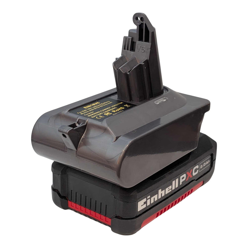 Einhell PXC 18V to Dyson V6 Battery Adapter