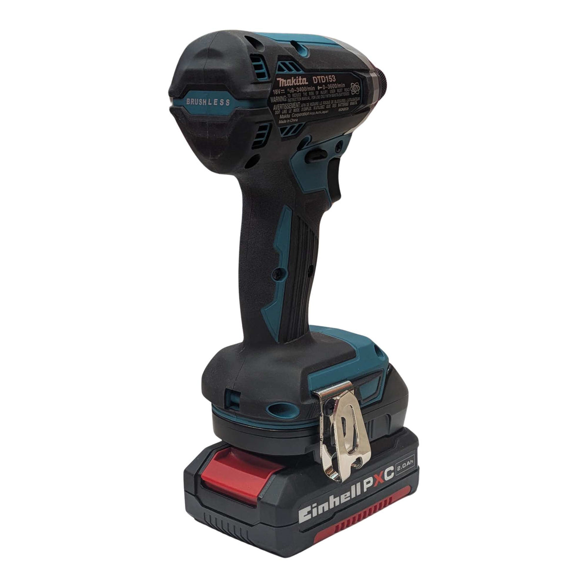 Einhell PXC 18V to Makita 18V Battery Adapter
