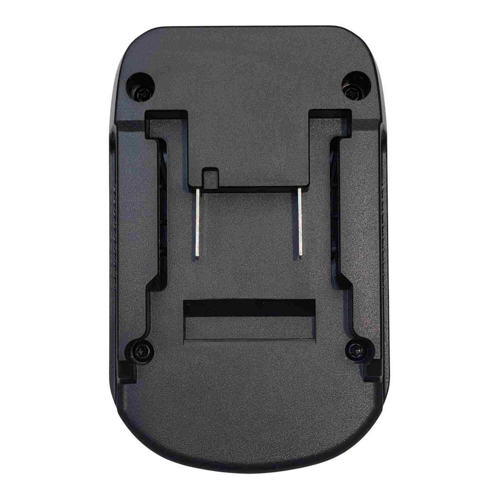 Einhell 18V PXC to Milwaukee M18 battery adapter - plan view of the battery-side connection
