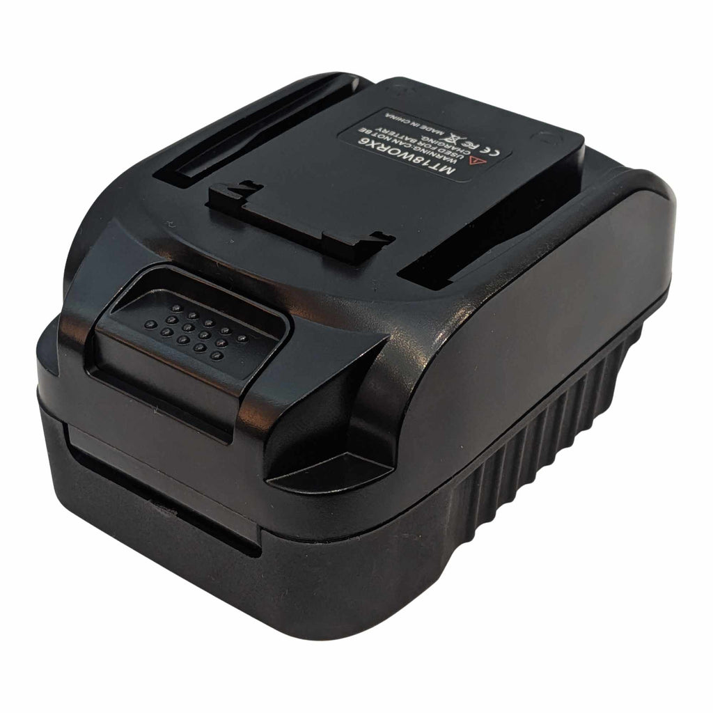 Makita 18V to WORX 20V PowerShare (Orange) Battery Adapter
